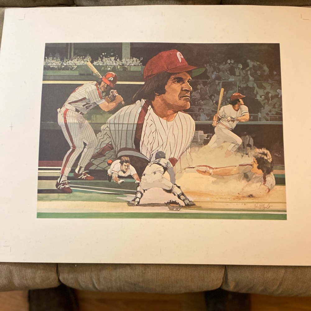Pete Rose Hustle & Pride prints